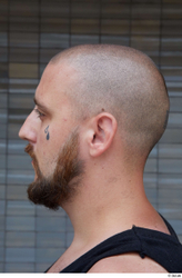 Head Man White Tattoo Casual Average Street photo references
